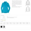 Ladies Grey Eddie Bauer® Highpoint Fleece Jacket - Image 2